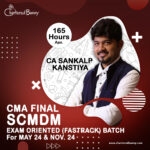 CA Sankalp Kanstiya Sankalp Kanstiya SCMDM Exam Oriented Fastrack
