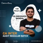 CA Inter Audit And Assurance Regular Batch By CA Abhishek Bansal for Sep 24 and Jan 25