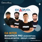 CA INTER - Group 2 Combo (Costing + Audit + FM SM) MAHAPACK PRO for Sep 25 & onwards
