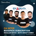 CA Inter – Ekagrata CA Both Groups MAHAPACK Subscription Combo Full Batch (Live)