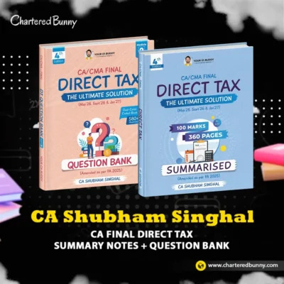 CA Final Direct Tax Summary Notes + Question Bank