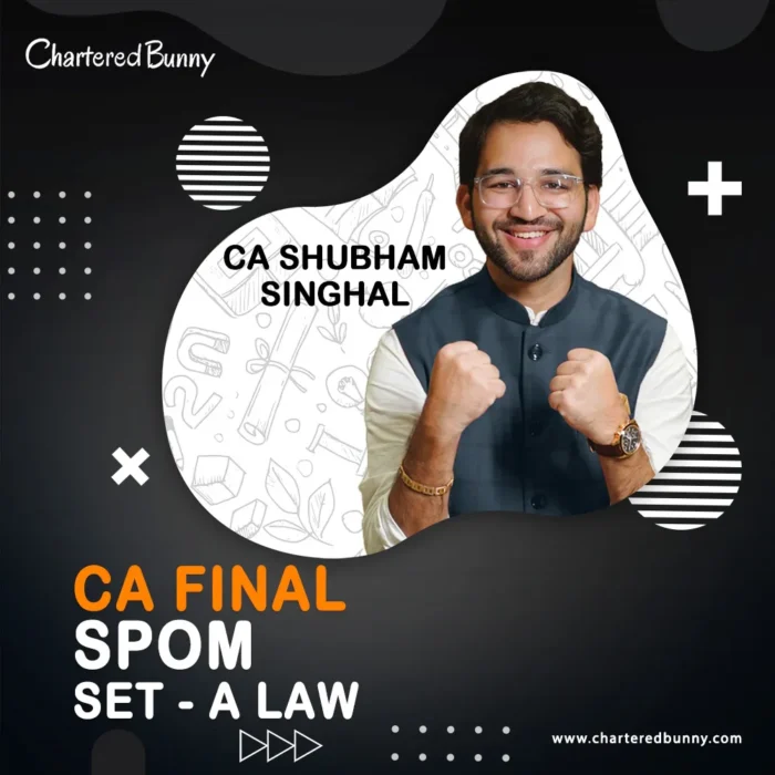 CA Shubham Singhal SPOM Set A