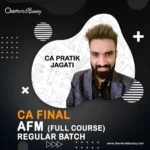 CA Final – Advanced Financial Management AFM Regular Batch by CA Pratik Jagati