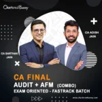 CA Final - Audit & AFM (Exam Oriented - Fastrack Batch) Combo by CA Sarthak Jain & CA Adish Jain