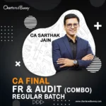 CA Final - FR and Audit Regular Batch Combo by CA Sarthak Jain