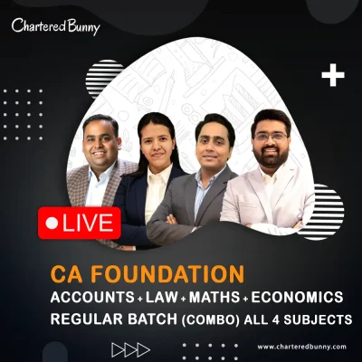CA Foundation - All 4 Subjects (Regular Batch) COMBO by Navin Classes