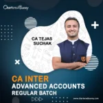 CA Inter - Advanced Accounting Regular Batch New Syllabus by CA Tejas Suchak - Ultimate CA