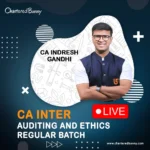CA Inter - Auditing and Ethics Regular Batch New Syllabus by CA Indresh Gandhi - Ultimate CA