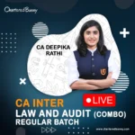 CA Inter - Law and Audit Combo Regular Batch New Syllabus by CA Deepika Rathi - Ultimate CA