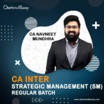 CA Inter - Strategic Management (SM) Recorded Batch by CA Navneet Mundhra - Navin Classes