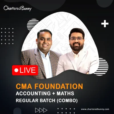 CA Foundation - Accounting & Maths (QA) Regular Batch by CA CS Avinash Sancheti & CA Navneet Mundhra