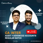 Face to Face - CA Inter - Advanced Accounts & Audit (Regular Batch) Live by CA Shubham Keswani & CA Aakash Kandoi for Jan 26 Exams