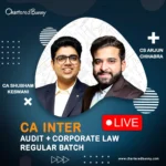 Face to Face - CA Inter - Audit & Corporate Law (Live Regular Batch) by CA Shubham Keswani & CA Arjun Chhabra for Jan 26 Exams