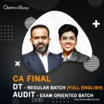 CA/CMA Final - Direct Tax (Regular Batch) & Audit (Exam Oriented Batch) by CA Bhanwar Borana & CA Shubham Keswani for Sep 25 & Jan 26 Onwards - Full English