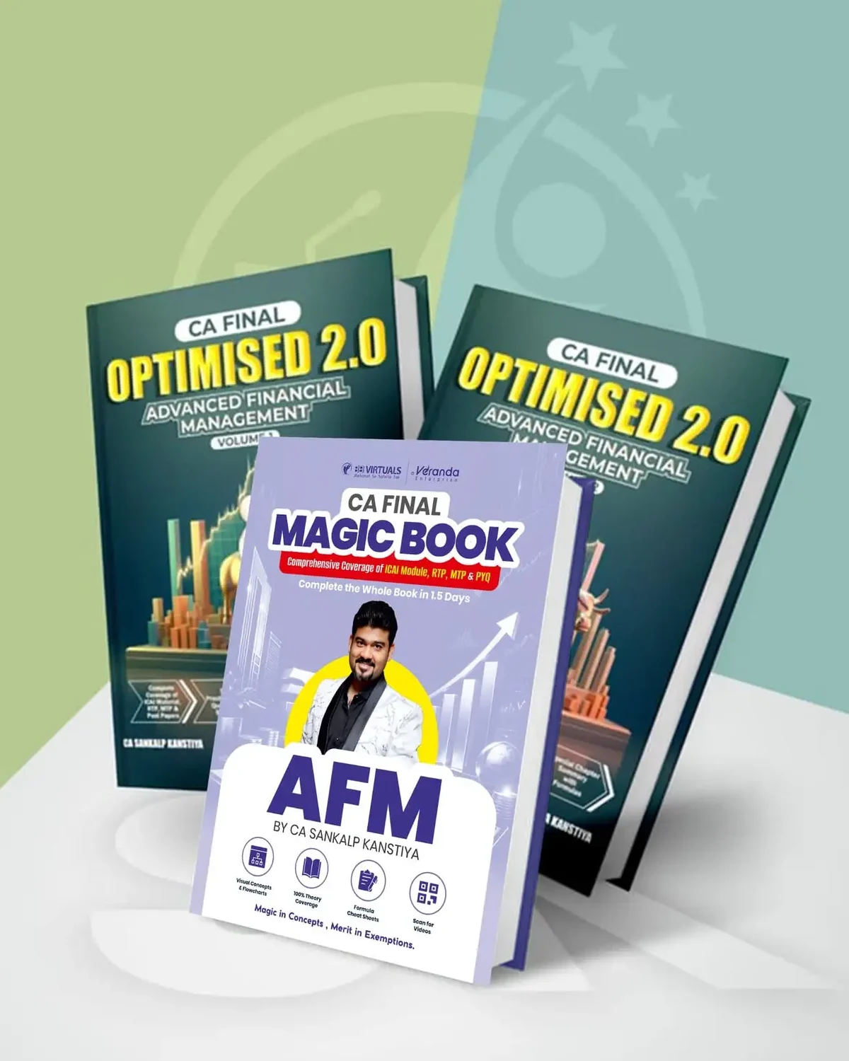 CA Final Advanced Financial Management (AFM) Optimised 2.0 & Magic Book By CA Sankalp Kanstiya CA Final - Advanced Financial Management (AFM) Optimised 2.0 & Magic Book By CA Sankalp Kanstiya - Image 1