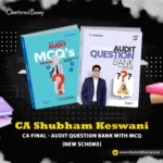 CA Final - Audit Question Bank with MCQ (New Scheme) by CA Shubham Keswani Applicable for Jan 26 & May 26 Exams