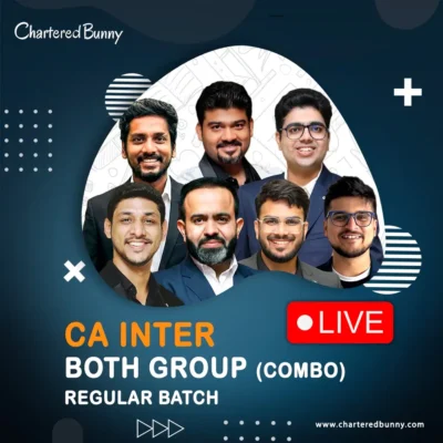 CA Inter - Both Group Combo (Regular Batch) for Sep 26 & Jan 27 onwards (Law by CA Karan Kumar)