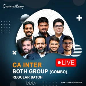 CA Inter - Both Group Combo (Regular Batch) for Sep 26 & Jan 27 onwards