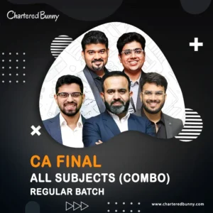 CA Final - DT, FR, Audit, AFM & IDT (All Subjects Combo - Regular Batch) by CA Bhanwar Borana, CA Aakash Kandoi, CA Shubham Keswani, CA Sankalp Kanstiya & CA Siddhesh Valimbe for Sep 26 & Jan 27 Exams