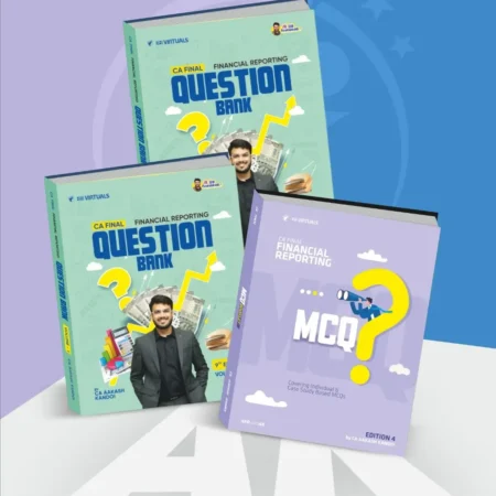 CA Final - Financial Reporting FR Question Bank with MCQs (New Scheme) 9th Edition by CA Aakash Kandoi for Nov 26 Exams