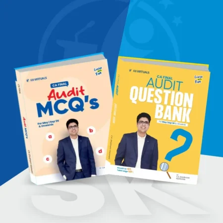 CA Final - Audit Question Bank with MCQ (New Scheme) by CA Shubham Keswani Applicable for Nov 26 Exams