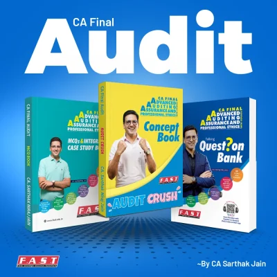 CA Final - Audit Books (All Book Set) by CA Sarthak Jain