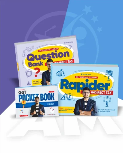 CA/CMA/CS - Inter/Executive - IDT (All Book Set - Exam Kit) by CA Amit Mahajan for Jan 27 Exams