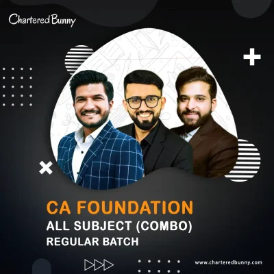 CA Foundation - All Subjects Combo (Regular Batch) by BB Virtuals for Jan 27 & May 27 Exams (Economics by CA Hardik Manchanda)