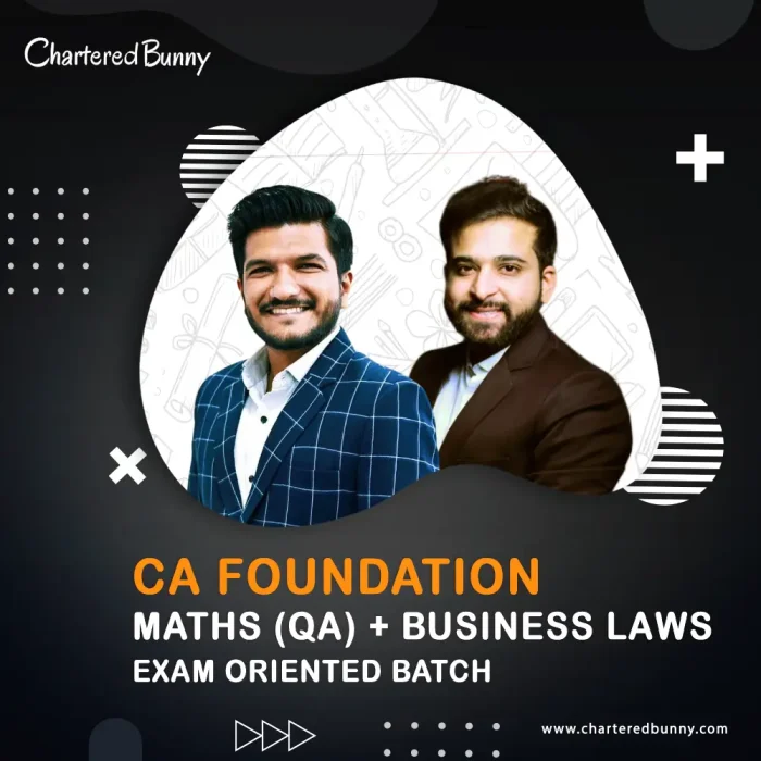 CA Foundation - Maths (QA) & Business Law (Exam Oriented Batch) LIVE by Prof. Akash Agrawal & CS Arjun Chhabra