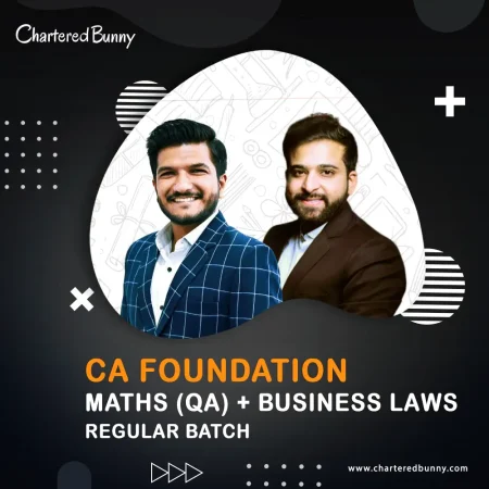 CA Foundation - Maths (QA) & Business Laws (Regular Batch) by Prof. Akash Agrawal & CS Arjun Chhabra