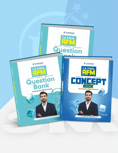 CA Final - AFM (Concept Book & Question Bank) by CA Shivam Mishra