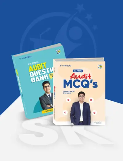 CA Final - Audit Question Bank with MCQ (New Scheme) by CA Shubham Keswani Applicable for May 27 & onwards