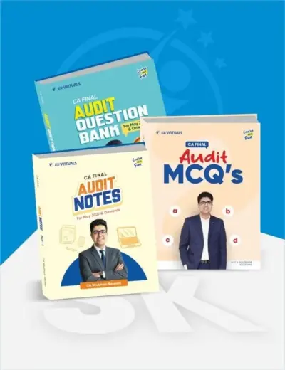 CA Final - Audit Notes, Question Bank with MCQ (New Scheme) by CA Shubham Keswani Applicable for May 27 & onwards