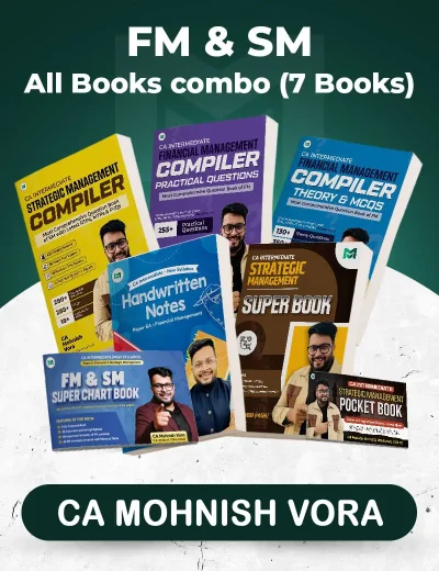 CA Inter - FM & SM (All Books Set) by CA Mohnish Vora