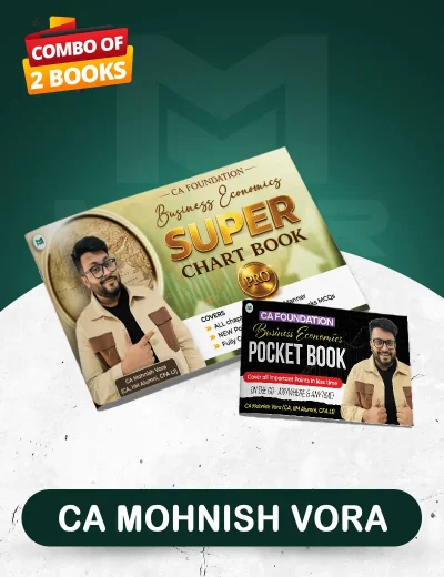 CA Foundation - Super Chart PRO & Pocket Book (Combo) by CA Mohnish Vora
