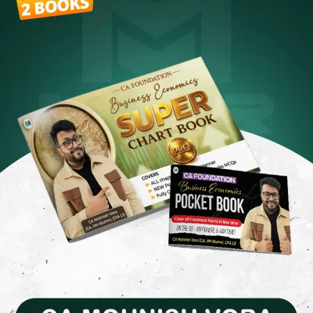 CA Foundation - Super Chart PRO & Pocket Book (Combo) by CA Mohnish Vora