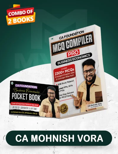 CA Foundation - Pocket Book & MCQ Compiler PRO (Combo) by CA Mohnish Vora