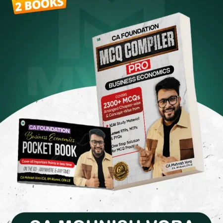 CA Foundation - Pocket Book & MCQ Compiler PRO (Combo) by CA Mohnish Vora