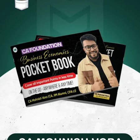 CA Foundation - Pocket Book (Mobile Phone Size) by CA Mohnish Vora