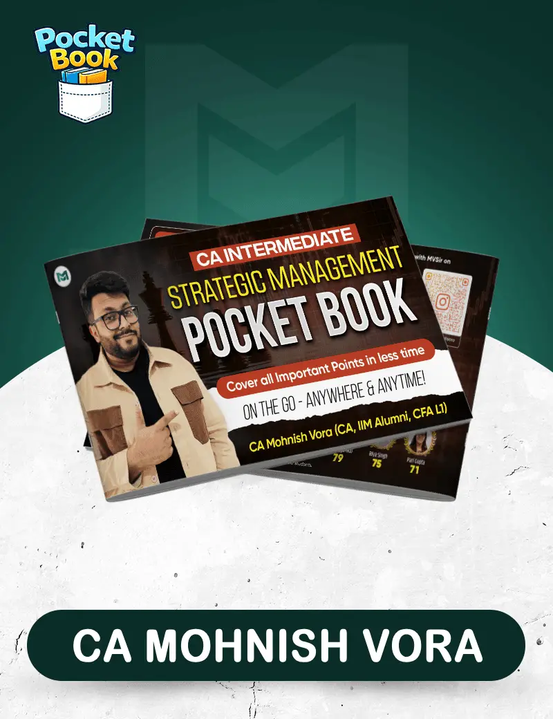 image CA Inter - SM Pocket Book (Mobile Phone Size) by CA Mohnish Vora